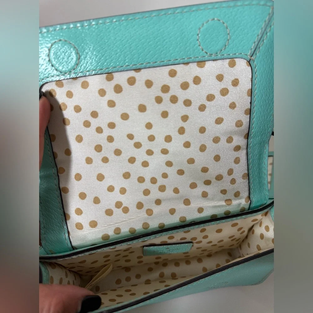 Kate Spade -‎ Tiffany Blue Crossbody & Wallet Set, RARE